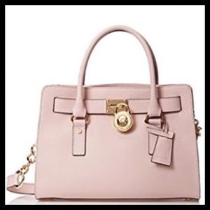 MICHAEL KORS HAMILTON SAFFIANO EAST WEST SATCHEL